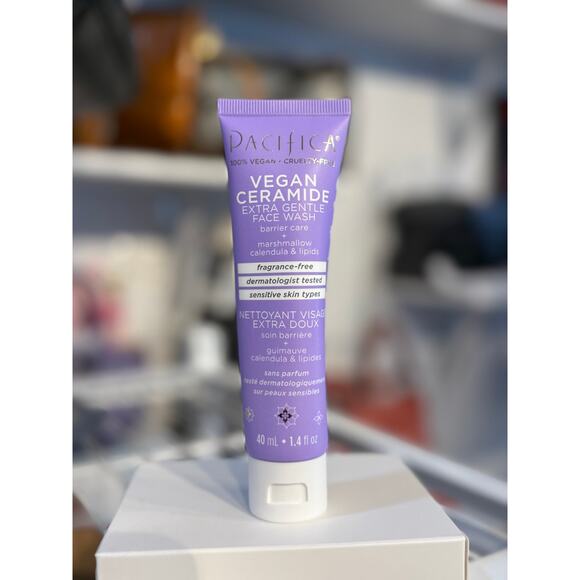 Pacifica Vegan Ceramide Extra Gentle Face Wash Mini*Sensitive Skin Friendly - Picture 2 of 2